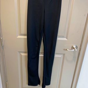 BLACK TUMMY CONTROL SLACKS
